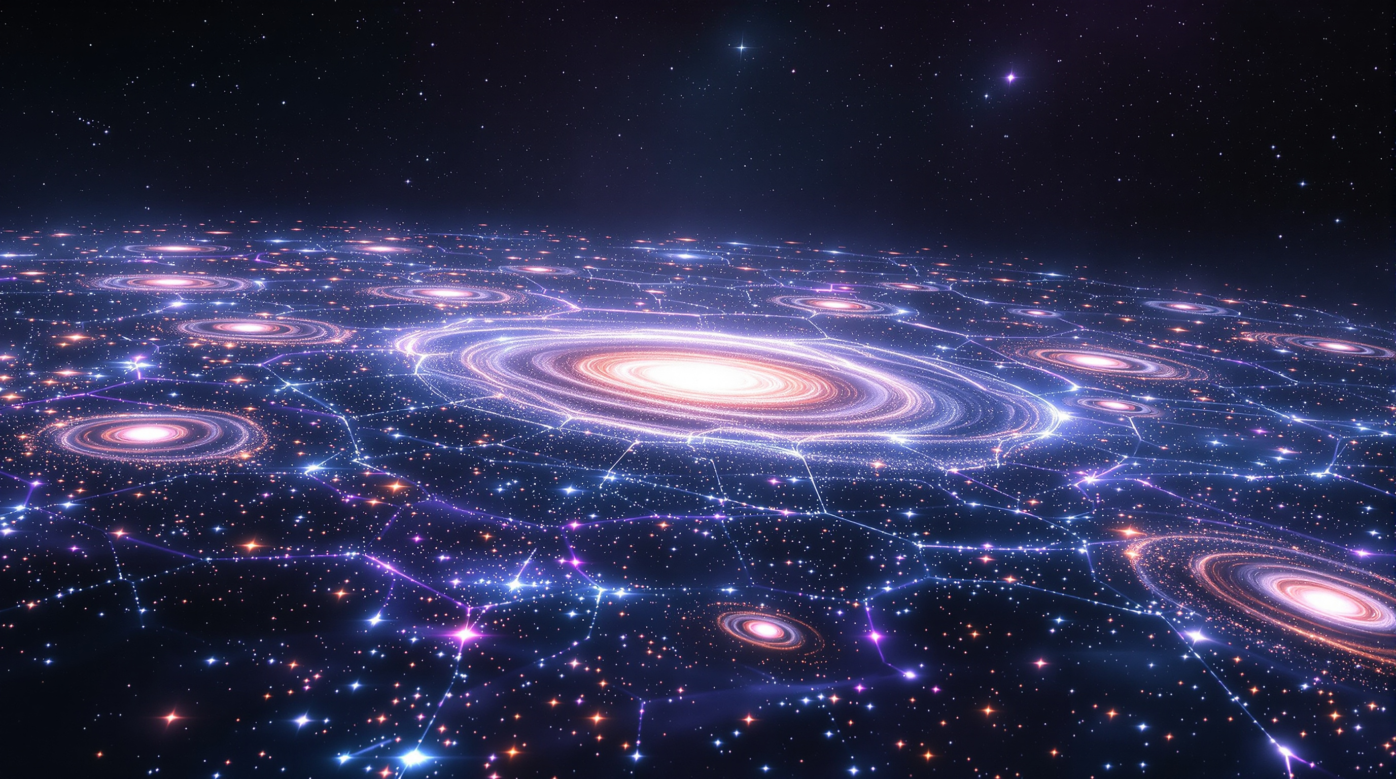 Cosmic structures spanning the universe